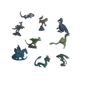 9 Dragonology Board Game Replacement Pieces Dragon Figures‎ 1.5"